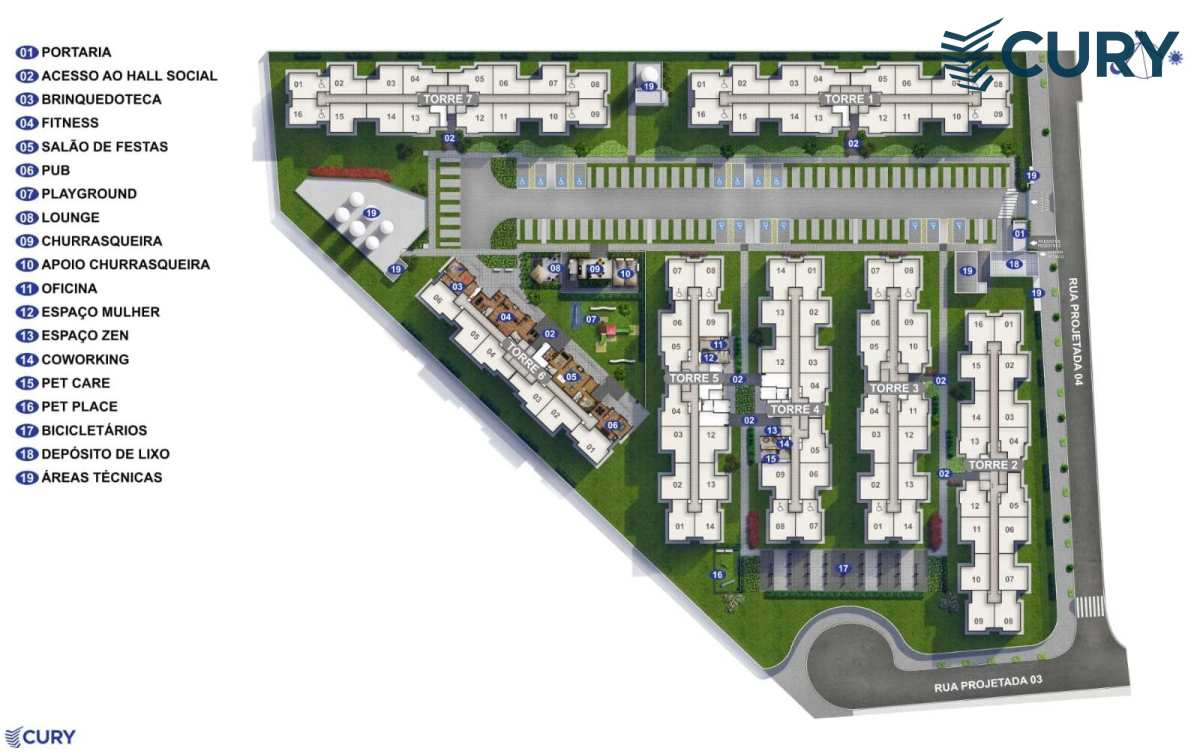 Apartamento à venda com 2 quartos, 36m² - Campo Grande,Rio de Janeiro