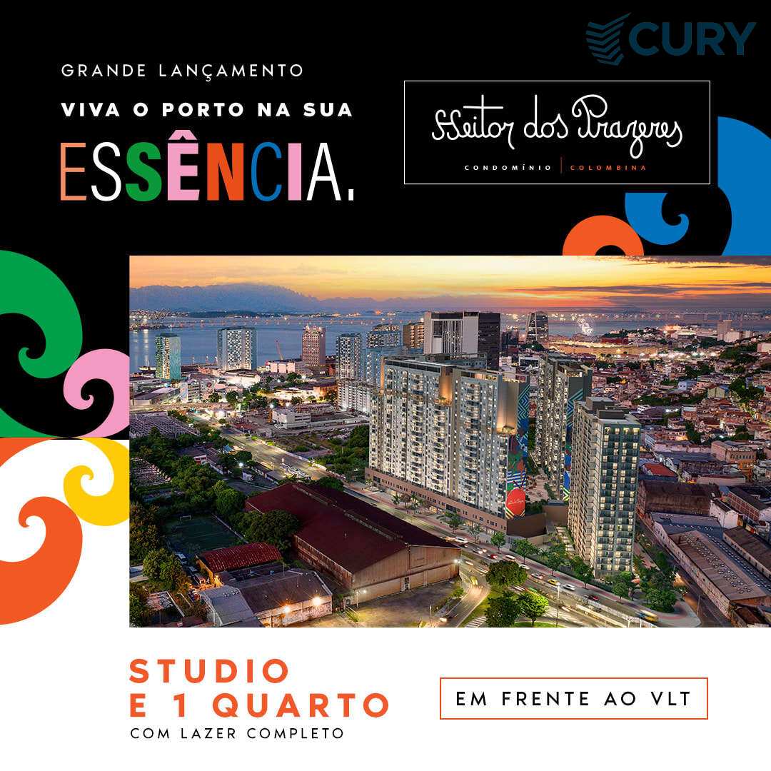  - Studio à venda em Rio de Janeiro, Santo Cristo, 32m²